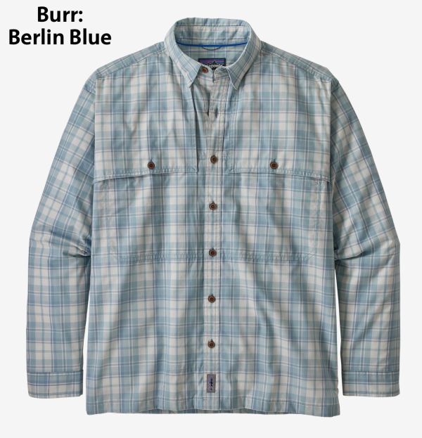 Patagonia Island Hopper Shirt Burr Berlin Blue Patagonia Island Hopper Shirt Burr Berlin Blue